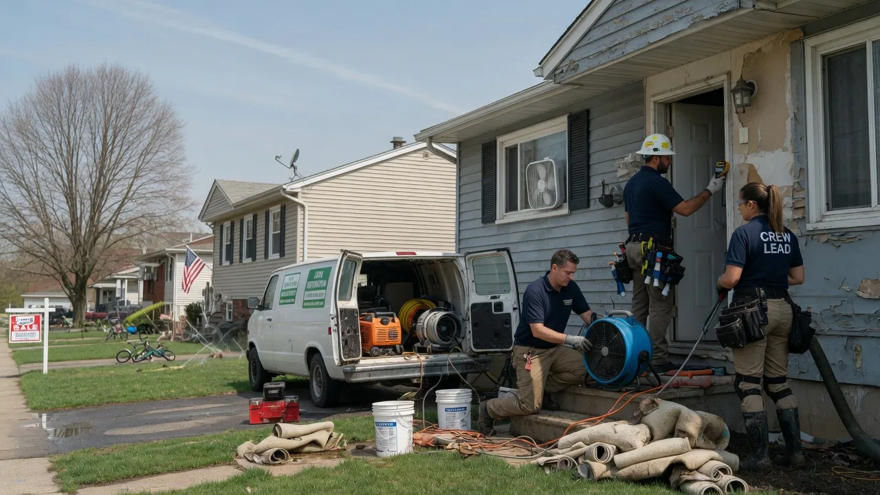Flood Cleanup in Glen Hope, PA near me